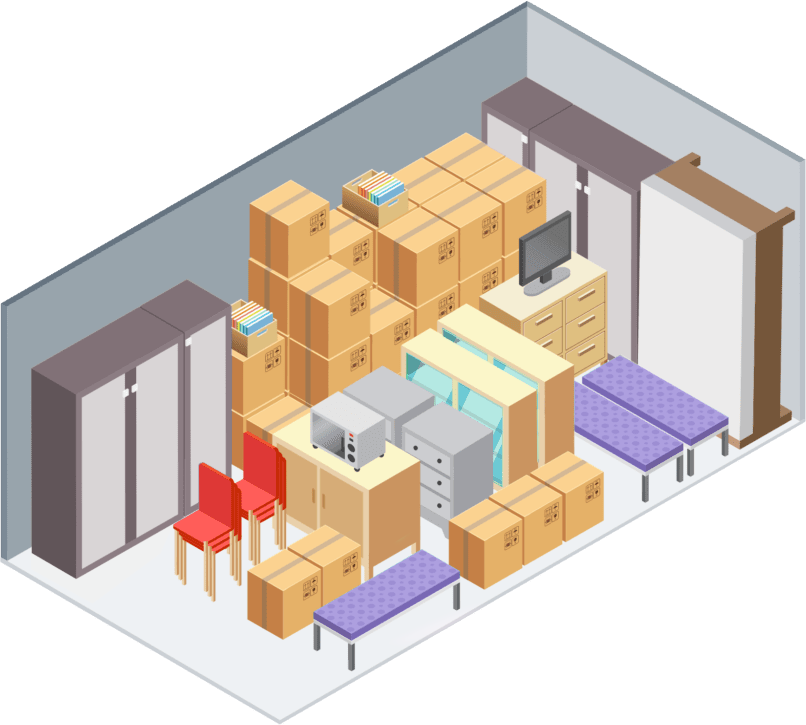 40 m2 3-4 bedroom flat